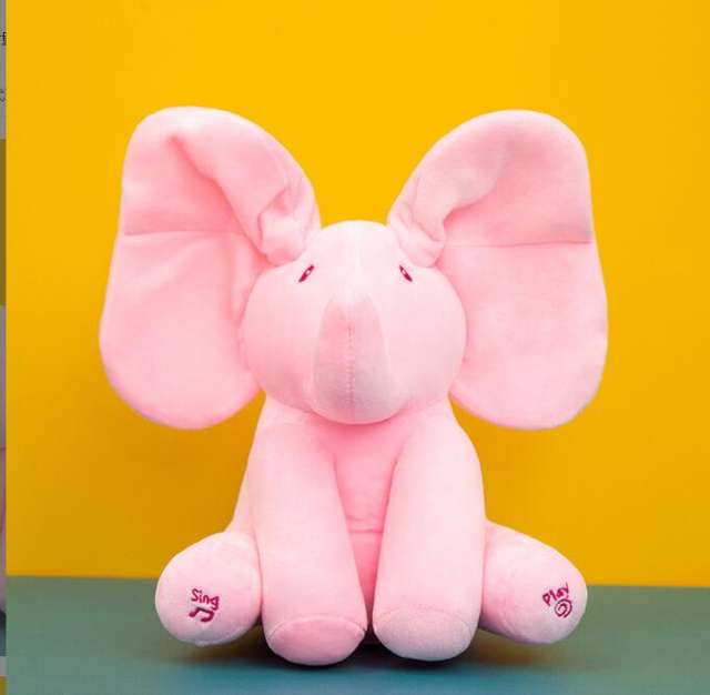 LOVEABLE SINGING ELEPHANT TOY