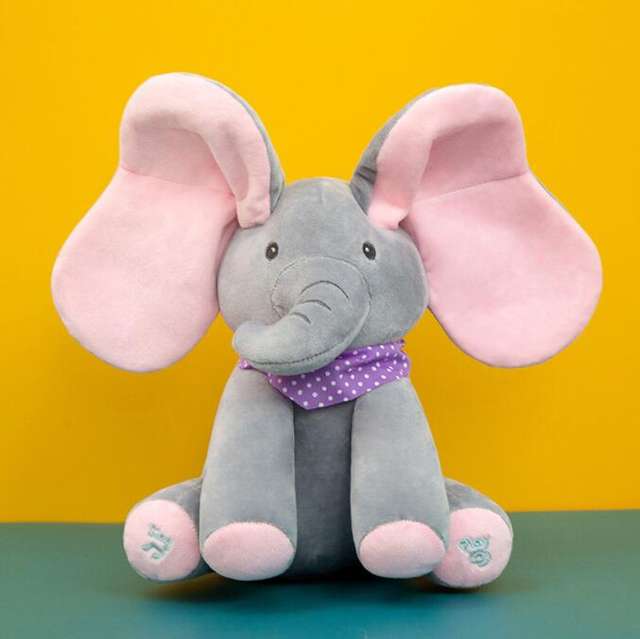 LOVEABLE SINGING ELEPHANT TOY