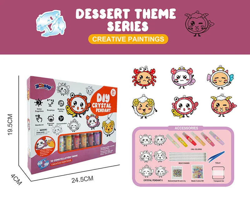 (🌲 Early Christmas Sale)🎁DIY Crystal Paint Arts and Crafts Set