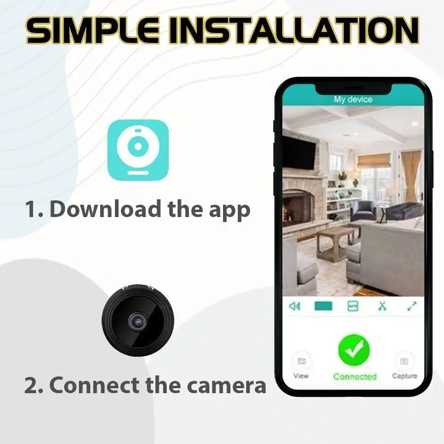 đ„LAST DAY 70% OFFđ„Mini 1080p HD Wireless Magnetic Security Camera