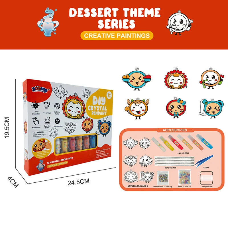 (🌲 Early Christmas Sale)🎁DIY Crystal Paint Arts and Crafts Set
