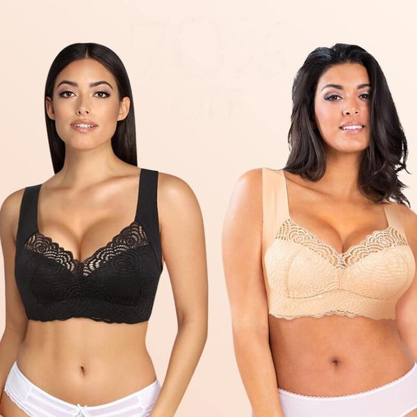 Lace Cut-Out Bra, Comfortable and Breathable Without Restraintš„š„