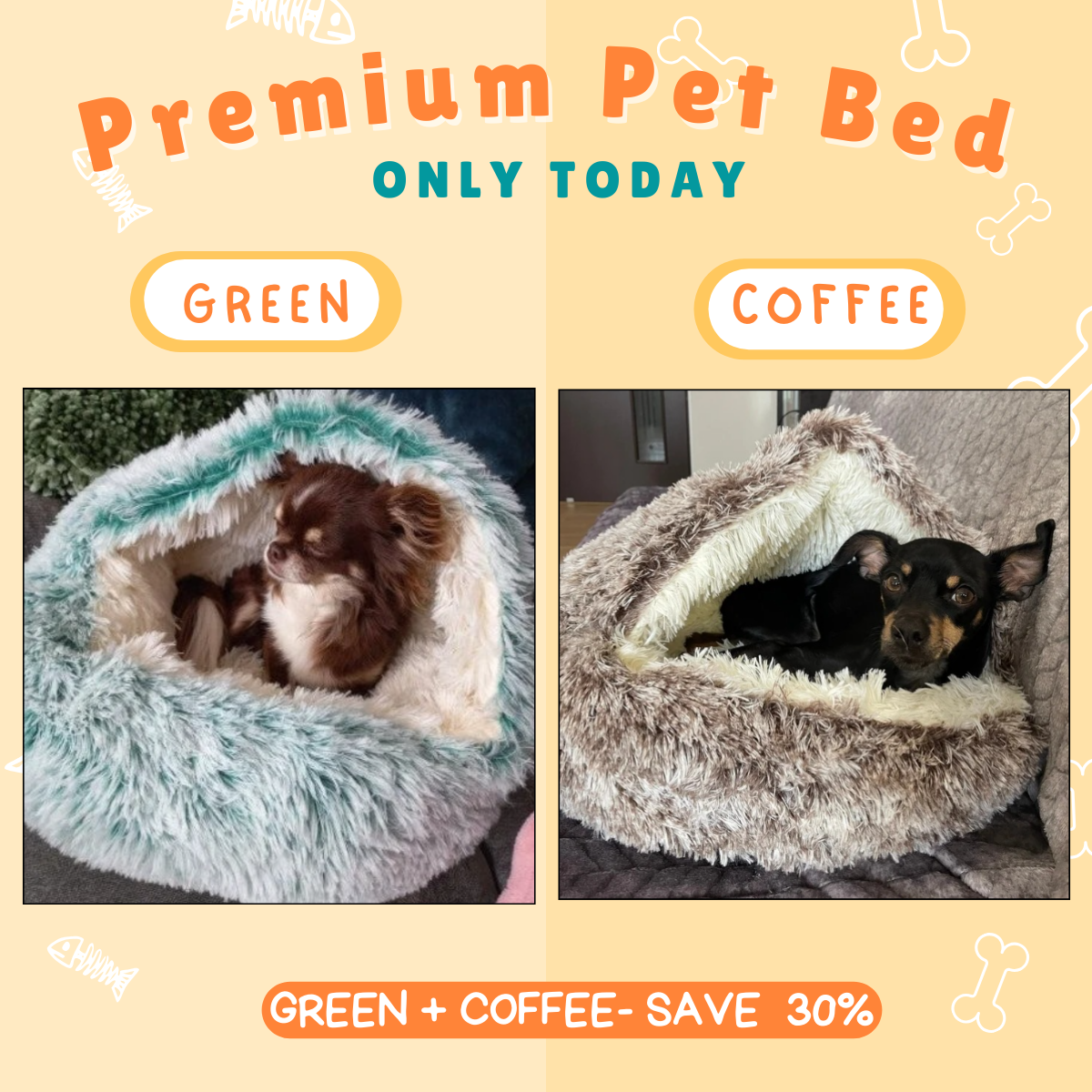 🐶CozyCave😺 - Premium Pet Bed 🔥69% SALE🔥 - Buy More Save More