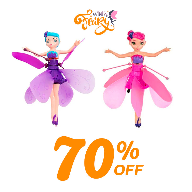 đ„Last Day 48% Offđ„ â Magic Flying Fairy Princess Doll