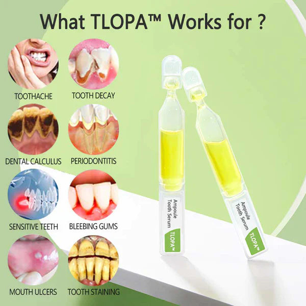 š„TLOPA⢠Ampoule Toothpaste, Removal of tartar and plaque bacteria and various oral problems