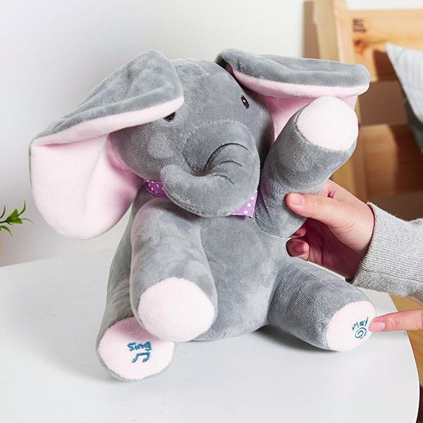 LOVEABLE SINGING ELEPHANT TOY