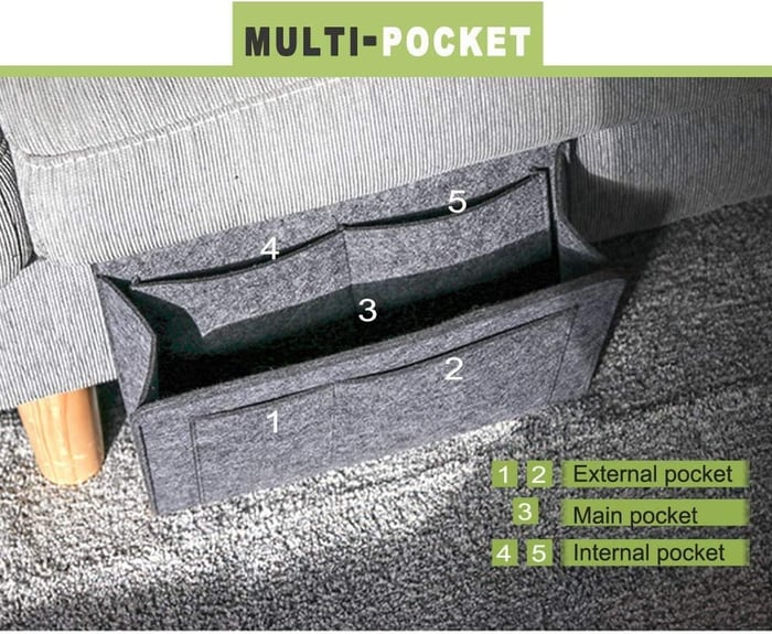 (š„Clearance Saleš„- 65% OFF) Storage Bag with Pockets Hanging Organizer