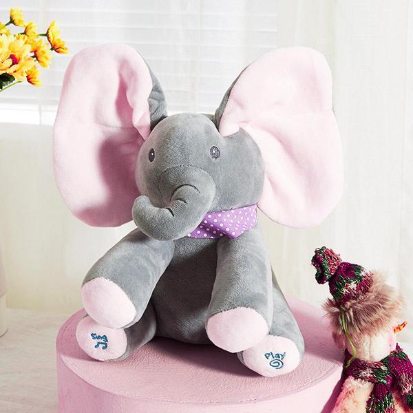 LOVEABLE SINGING ELEPHANT TOY