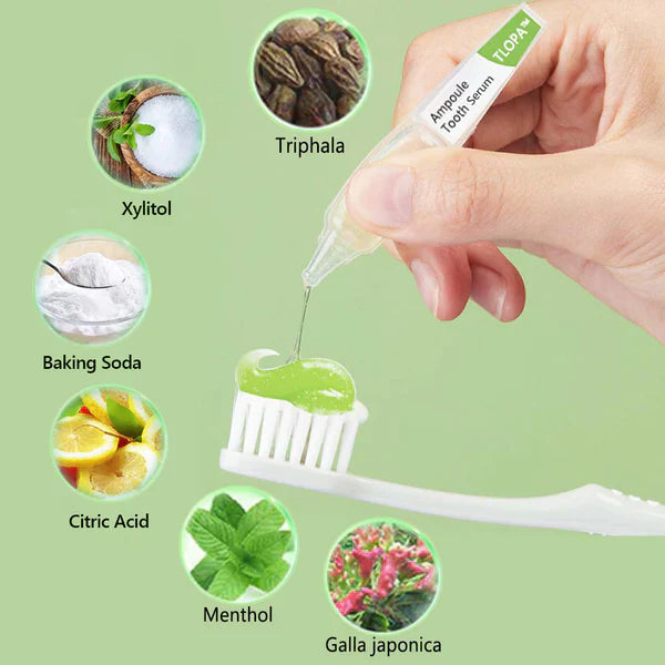 š„TLOPA⢠Ampoule Toothpaste, Removal of tartar and plaque bacteria and various oral problems