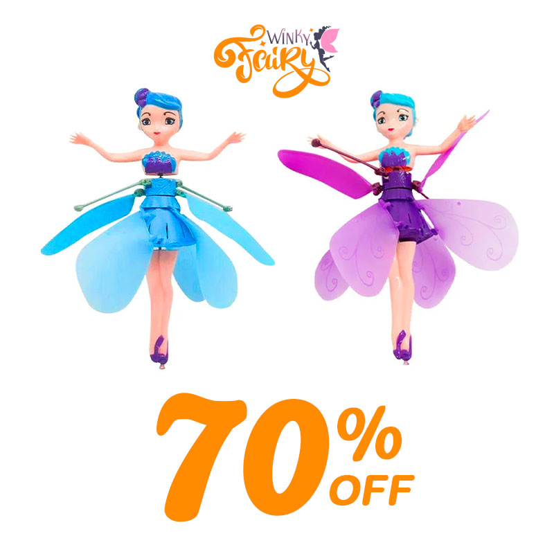 đ„Last Day 48% Offđ„ â Magic Flying Fairy Princess Doll