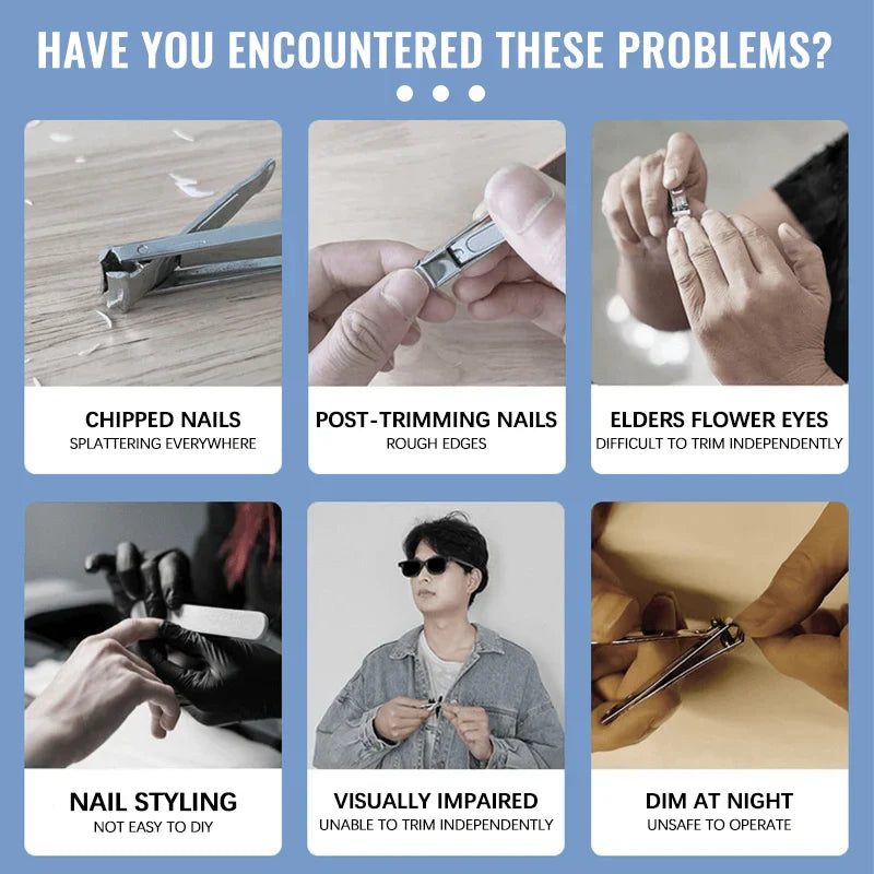 ⏰ Promotion 49% OFF - Electric Nail Clippers