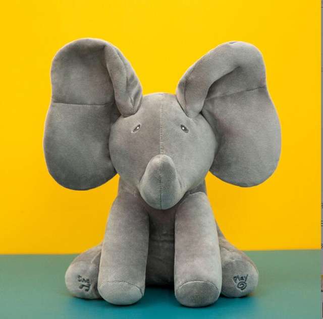 LOVEABLE SINGING ELEPHANT TOY