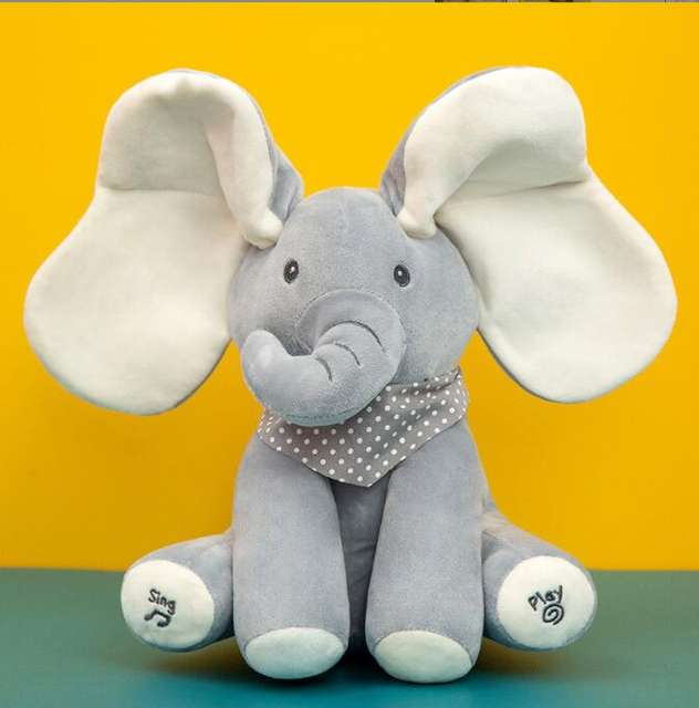 LOVEABLE SINGING ELEPHANT TOY