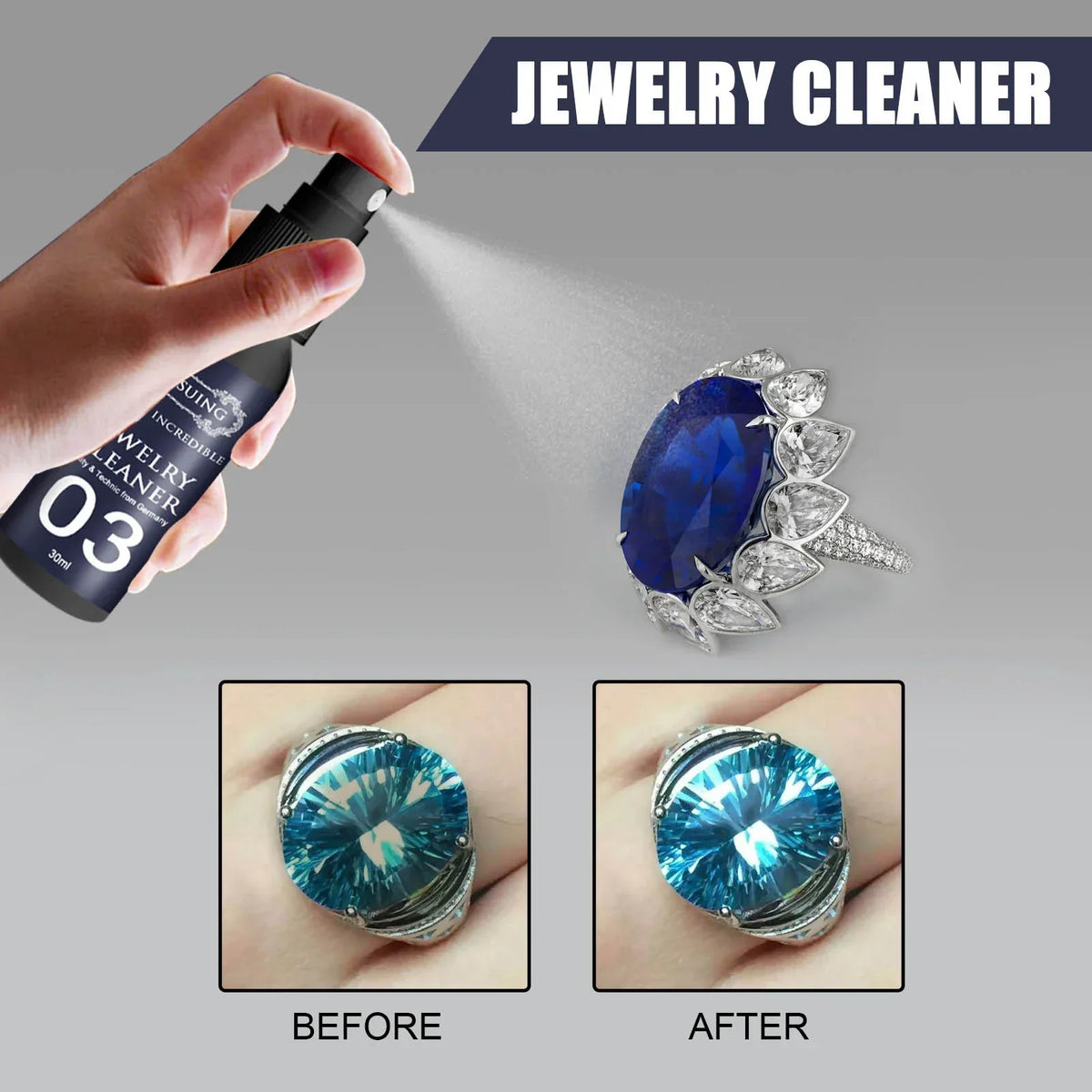 🔥BUY 1 GET 1 FREE - Jewelry Cleaner Spray