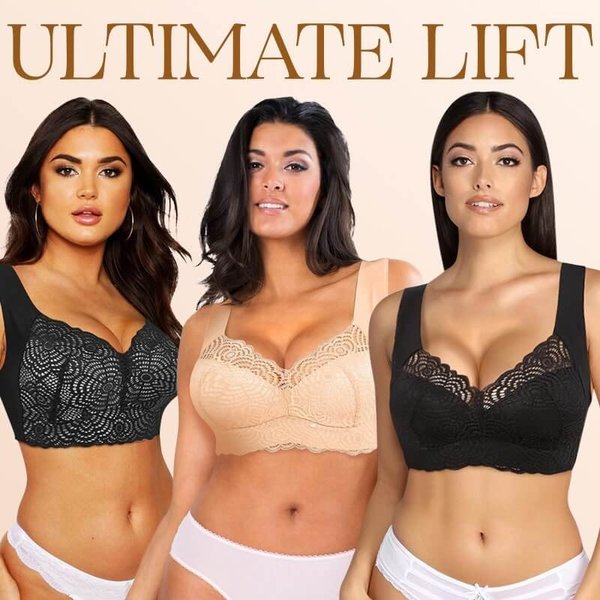 Lace Cut-Out Bra, Comfortable and Breathable Without Restraintš„š„