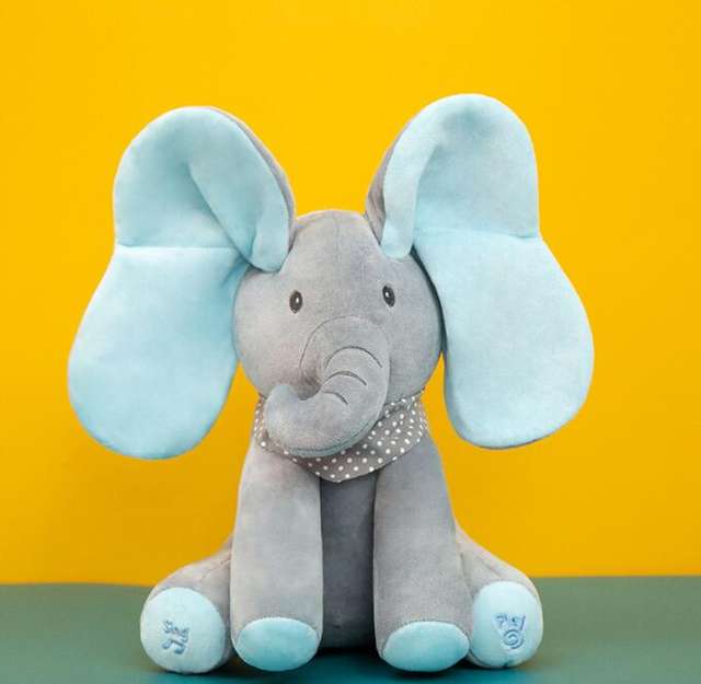 LOVEABLE SINGING ELEPHANT TOY