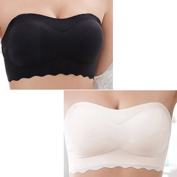 🔥LAST DAY 50% OFF-Women Sexy Strapless Bra Invisible Push Up Bras