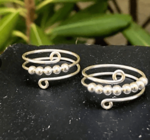 š„ Last Day Promotion 49% OFF š„For Daughter - Drive Away Your Anxiety Circle Beads Fidget Ring