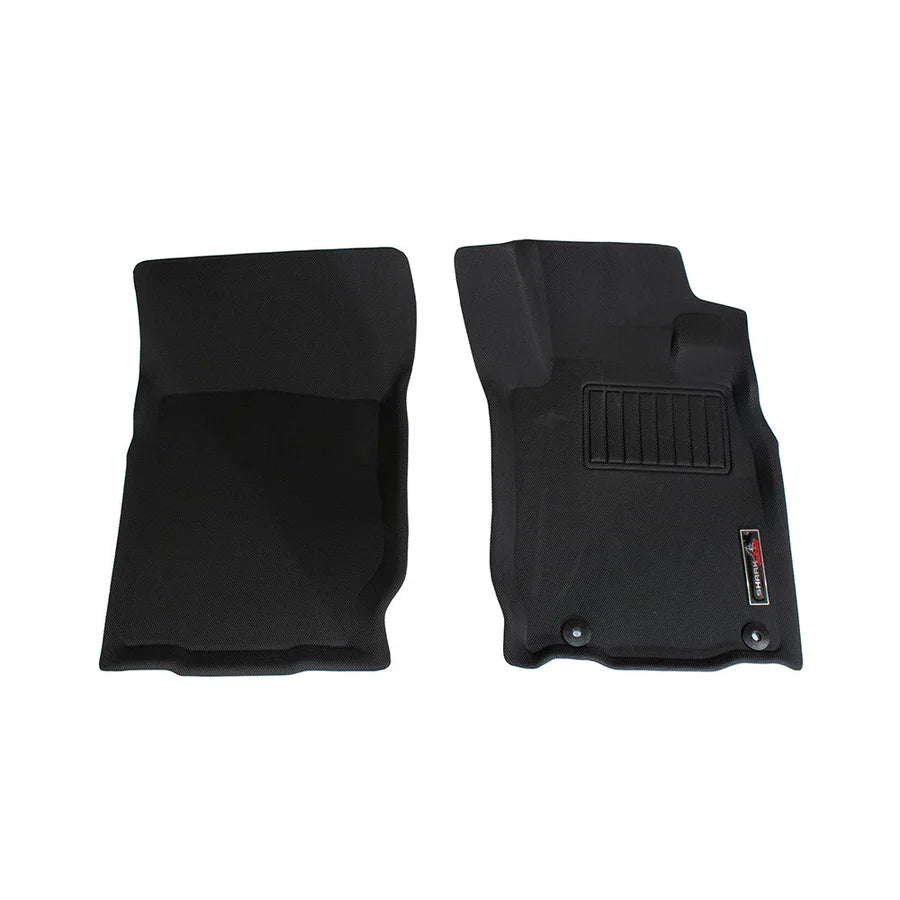 Sharkskin Custom-Fit Mitsubishi Pajero Sport 2016–2024 3D TPE All-Weather Floor Mats