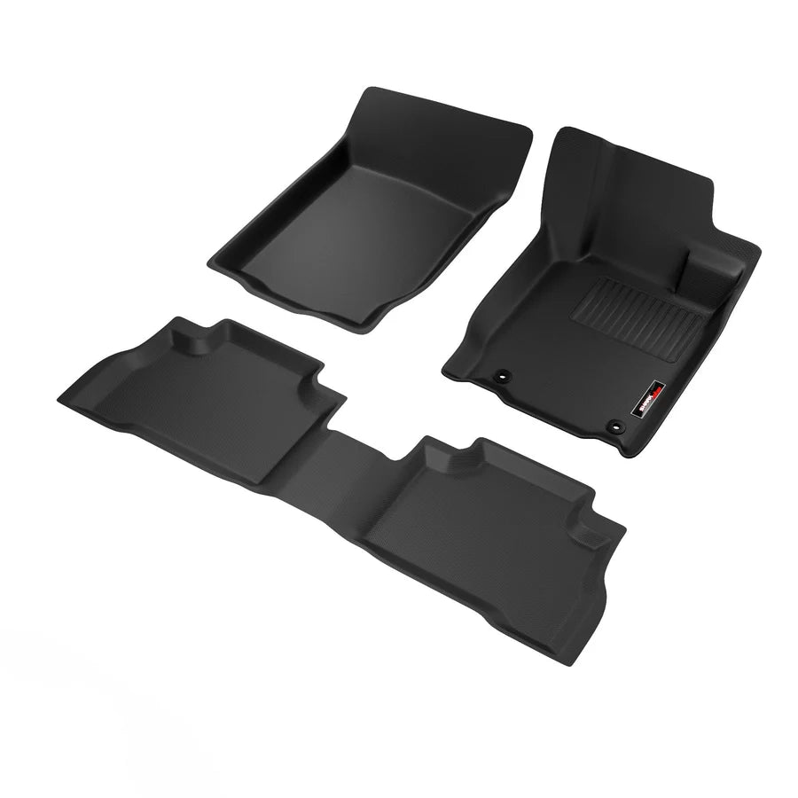 Sharkskin Custom-Fit Mitsubishi Triton 2015–2022 3D TPE All-Weather Floor Mats