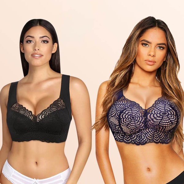 Lace Cut-Out Bra, Comfortable and Breathable Without Restraintš„š„