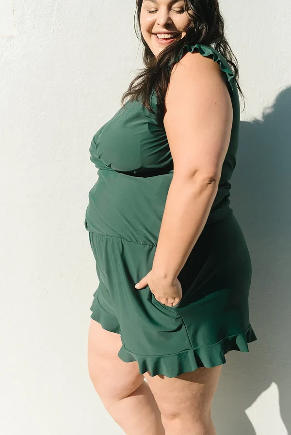 🔥 Last Day Promotion 50% OFF👗Swim Romper Built-in Bra🔥