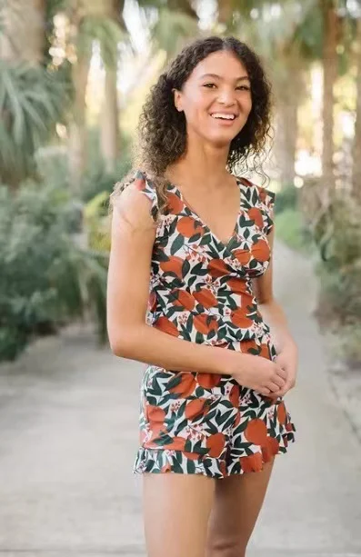 🔥 Last Day Promotion 50% OFF👗Swim Romper Built-in Bra🔥