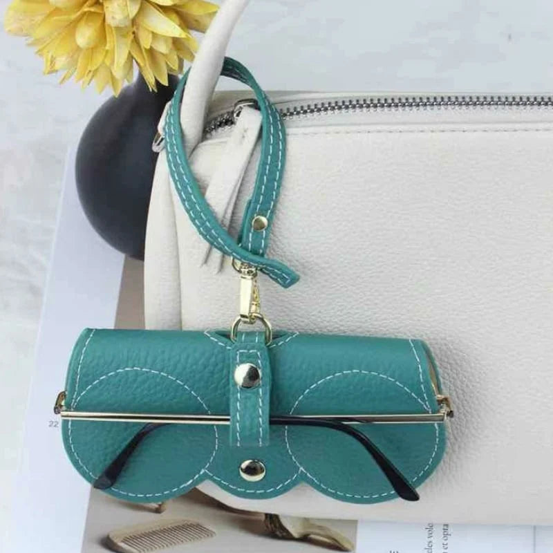 🏆Hot Sale🔥Soft Leather Sunglasses Bag 🔥