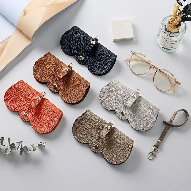 🏆Hot Sale🔥Soft Leather Sunglasses Bag 🔥
