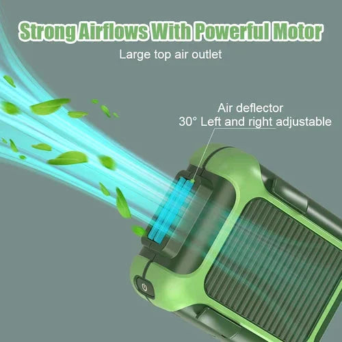 SUMMER SALE 50% OFF - PORTABLE COOLING FAN 4000MAH 16HOURS WORKING TIME