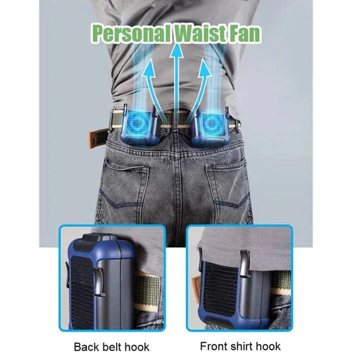 SUMMER SALE 50% OFF - PORTABLE COOLING FAN 4000MAH 16HOURS WORKING TIME