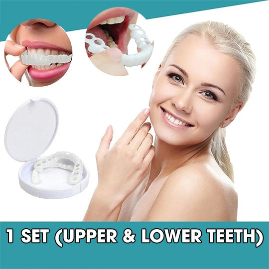 💝Last day discount-50%Off🔥Latest👨‍⚕Adjustable Snap-On Dentures😁