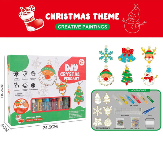 (🌲 Early Christmas Sale)🎁DIY Crystal Paint Arts and Crafts Set