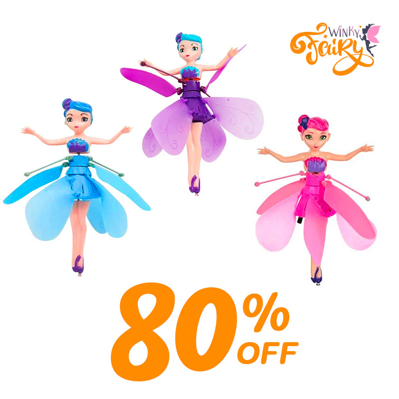 🔥Last Day 48% Off🔥 – Magic Flying Fairy Princess Doll