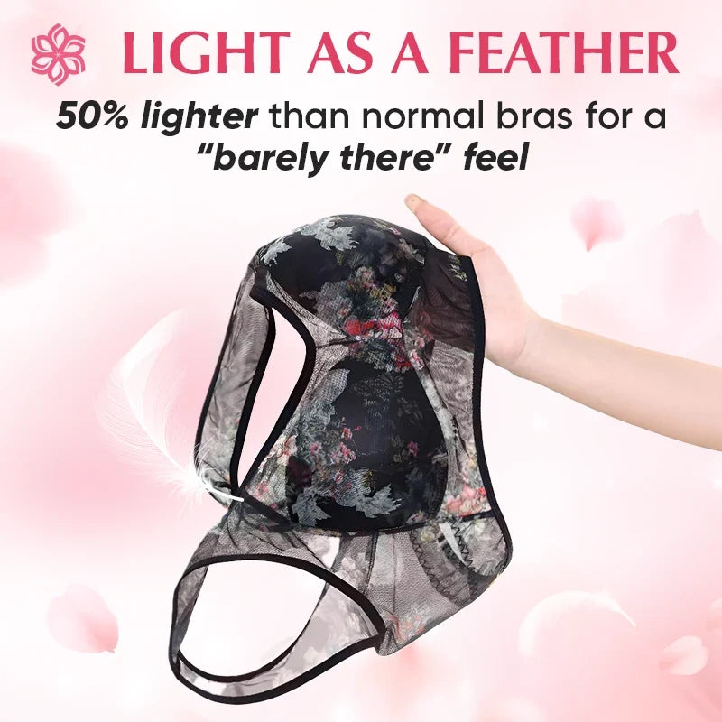 LAST DAY 70% OFF - Ice Silk Lace Everyday Cooling Comfort Bra