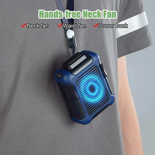 SUMMER SALE 50% OFF - PORTABLE COOLING FAN 4000MAH 16HOURS WORKING TIME