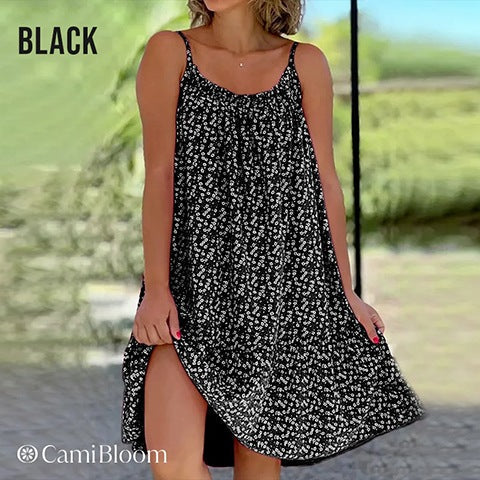 🔥Last Day Promotion – 60% OFF🔥CamiBloom – Floral Printed Camisole Dress