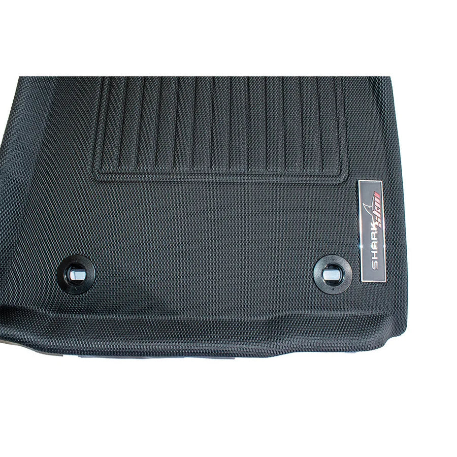 Sharkskin Custom-Fit Toyota Hilux 2025+ Hybrid 3D TPE All-Weather Floor Mats