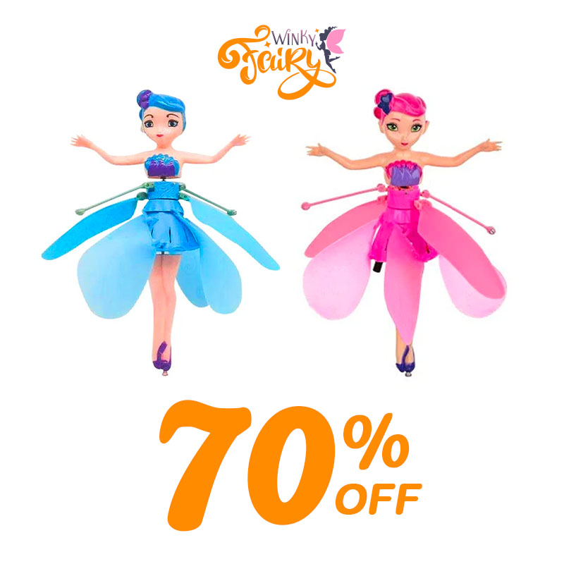 🔥Last Day 48% Off🔥 – Magic Flying Fairy Princess Doll