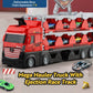 🔥NEW YEAR 2023 SALE 49% OFF🔥Mega Hauler Truck With Ejection Race Track