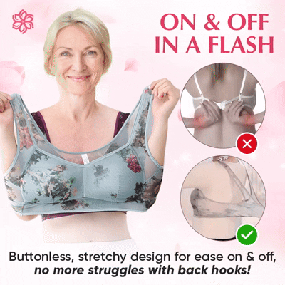 LAST DAY 70% OFF - Ice Silk Lace Everyday Cooling Comfort Bra