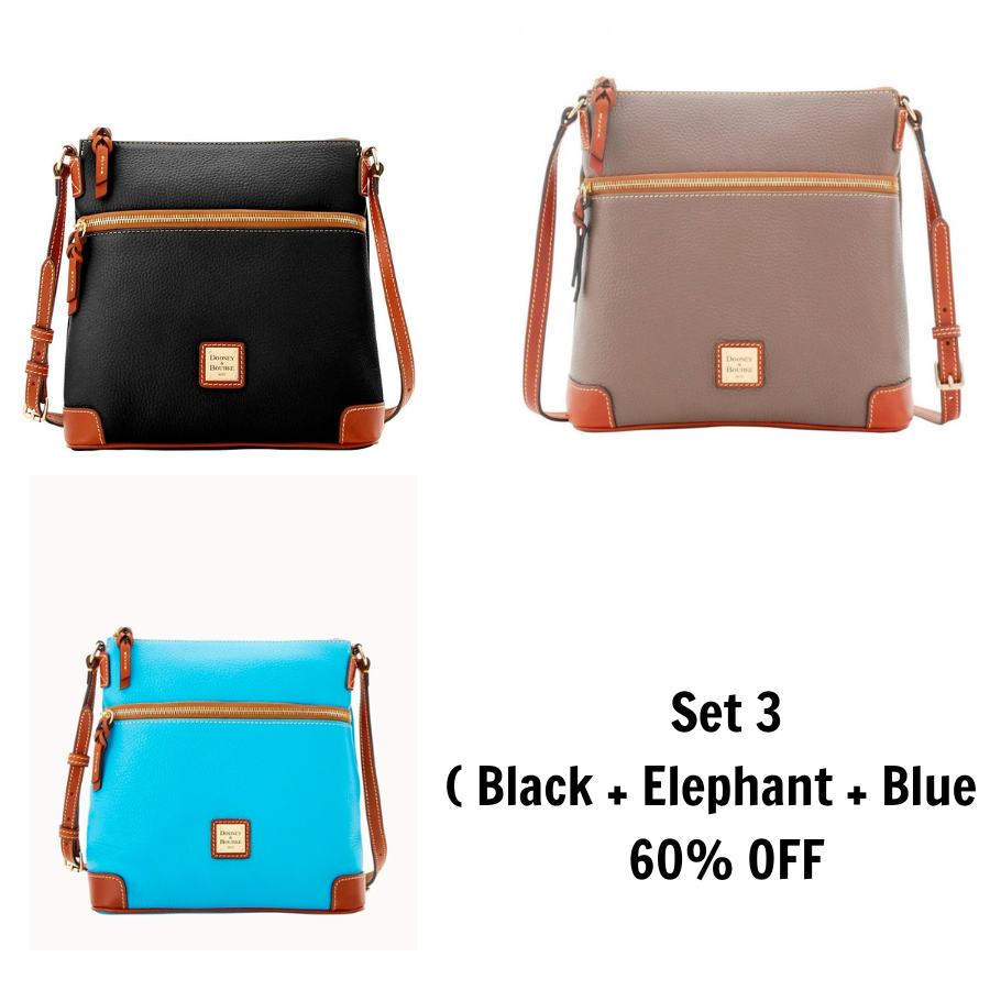 [WELFARE 💥3RD ANNIVERSARY SALE💥]💥2023 RECOMMEND💥DONEY & BOURKE PEBBLE GRAIN CROSSBODY