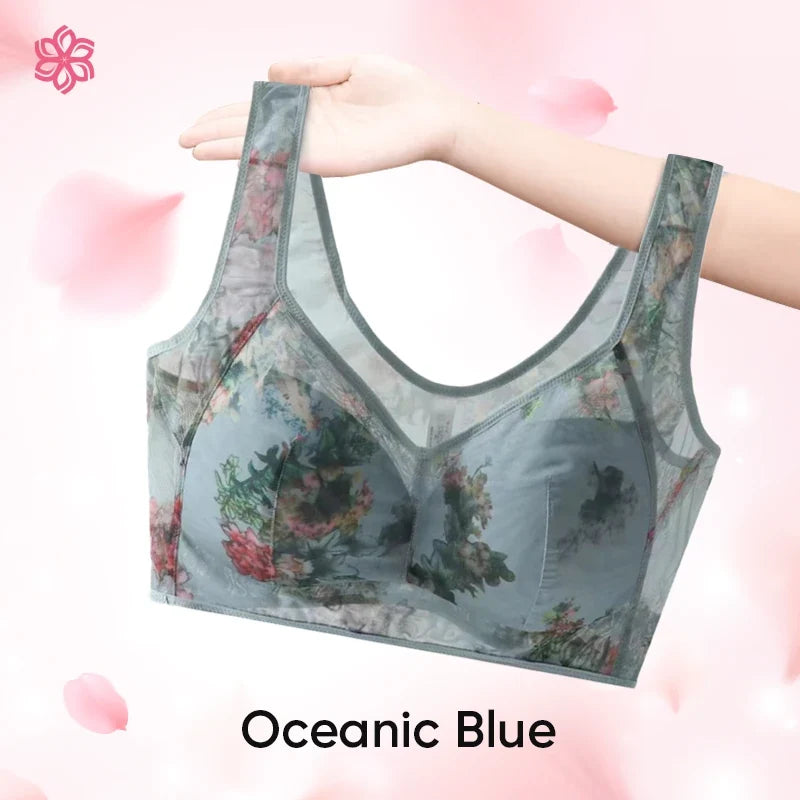 LAST DAY 70% OFF - Ice Silk Lace Everyday Cooling Comfort Bra