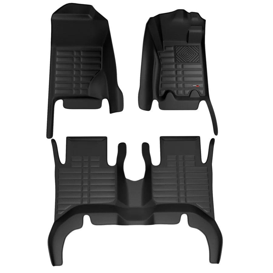 Sharkskin Custom-Fit Mitsubishi Triton 2015-2024 All-Weather Floor Mats