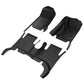 Sharkskin Custom-Fit Mitsubishi Triton 2015-2024 All-Weather Floor Mats