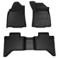 Sharkskin Custom-Fit Toyota Hilux 2025+ Hybrid 3D TPE All-Weather Floor Mats