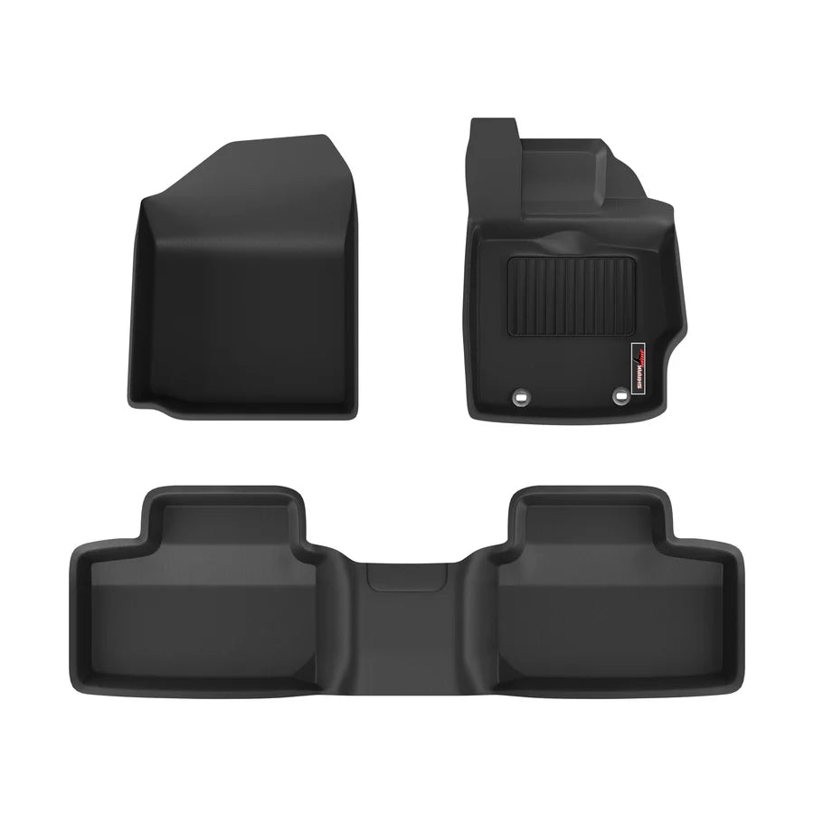 Sharkskin Custom-Fit Toyota Corolla 2020–2025 3D TPE All-Weather Floor Mats