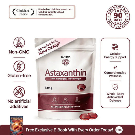 Astaxanthin - Nature’s Most Powerful Antioxidant for Whole Body Support & Cellular Protection