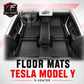 Sharkskin Custom-Fit Tesla Model Y (5-Seater) All-Weather Floor Mats