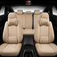 Premium Nappa Leather Seat Covers | Custom Fit for Cars, SUVs & Trucks - Beige / Front & Rear Seats variant image 20260723-r4